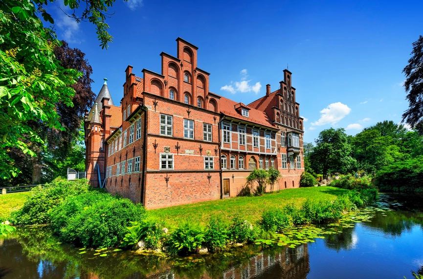 Bergedorf Schloss Alamy